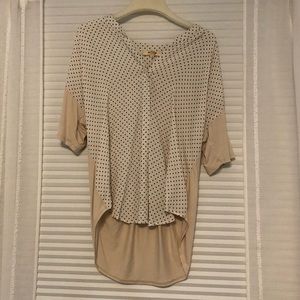 Anthropologie hi/lo blouse